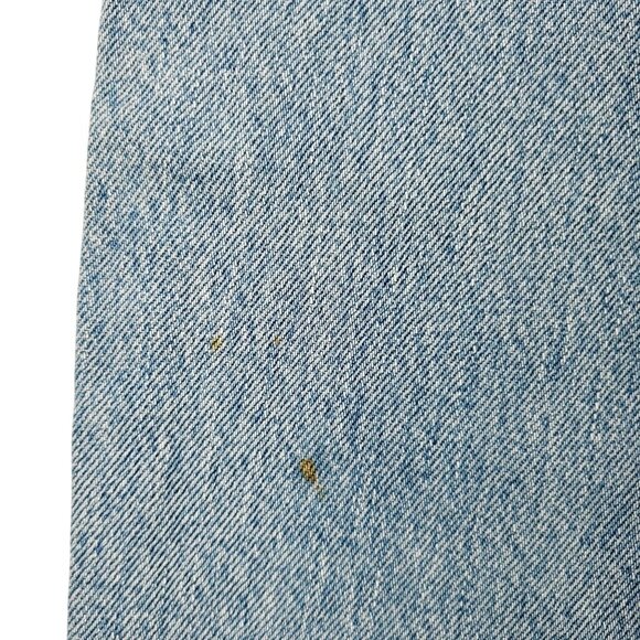 Vtg Levi's 550 USA Relaxed Fit Tapered Leg Light Wash Men 42x32 (40x32) Jeans - Picture 7 of 11